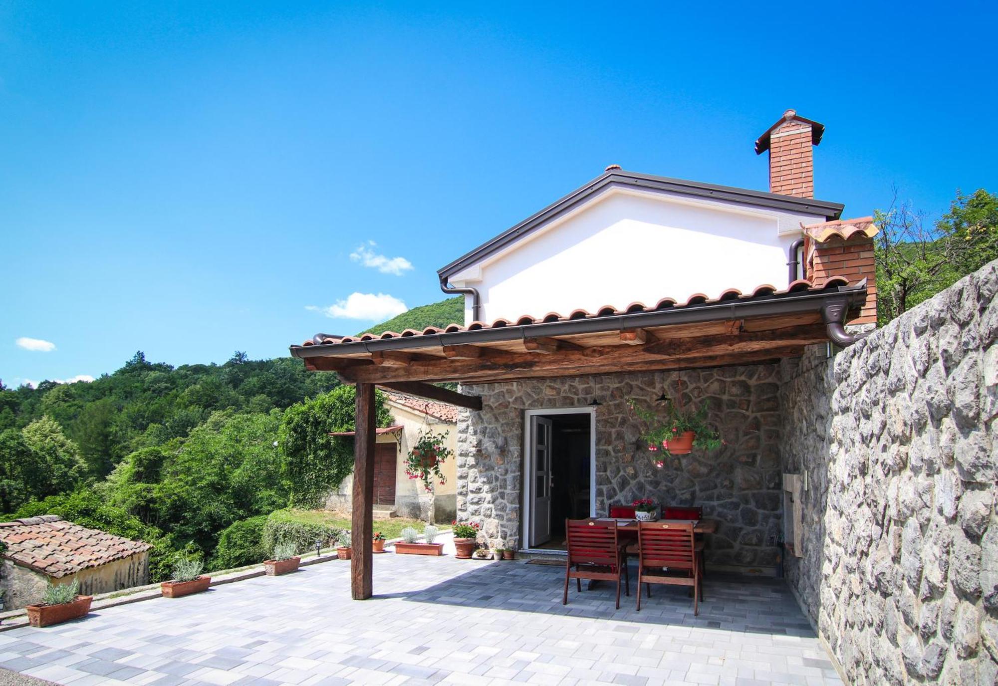 Guest House 'Villa Fani' Veprinac With Jacuzzi エクステリア 写真